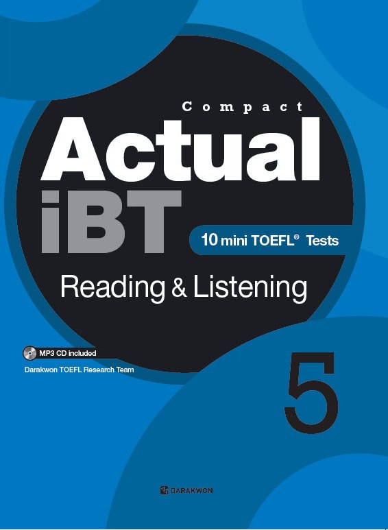 <span style='color:#ed600a'> [도서] </span> Compact Actual iBT Reading & Listening Book 5